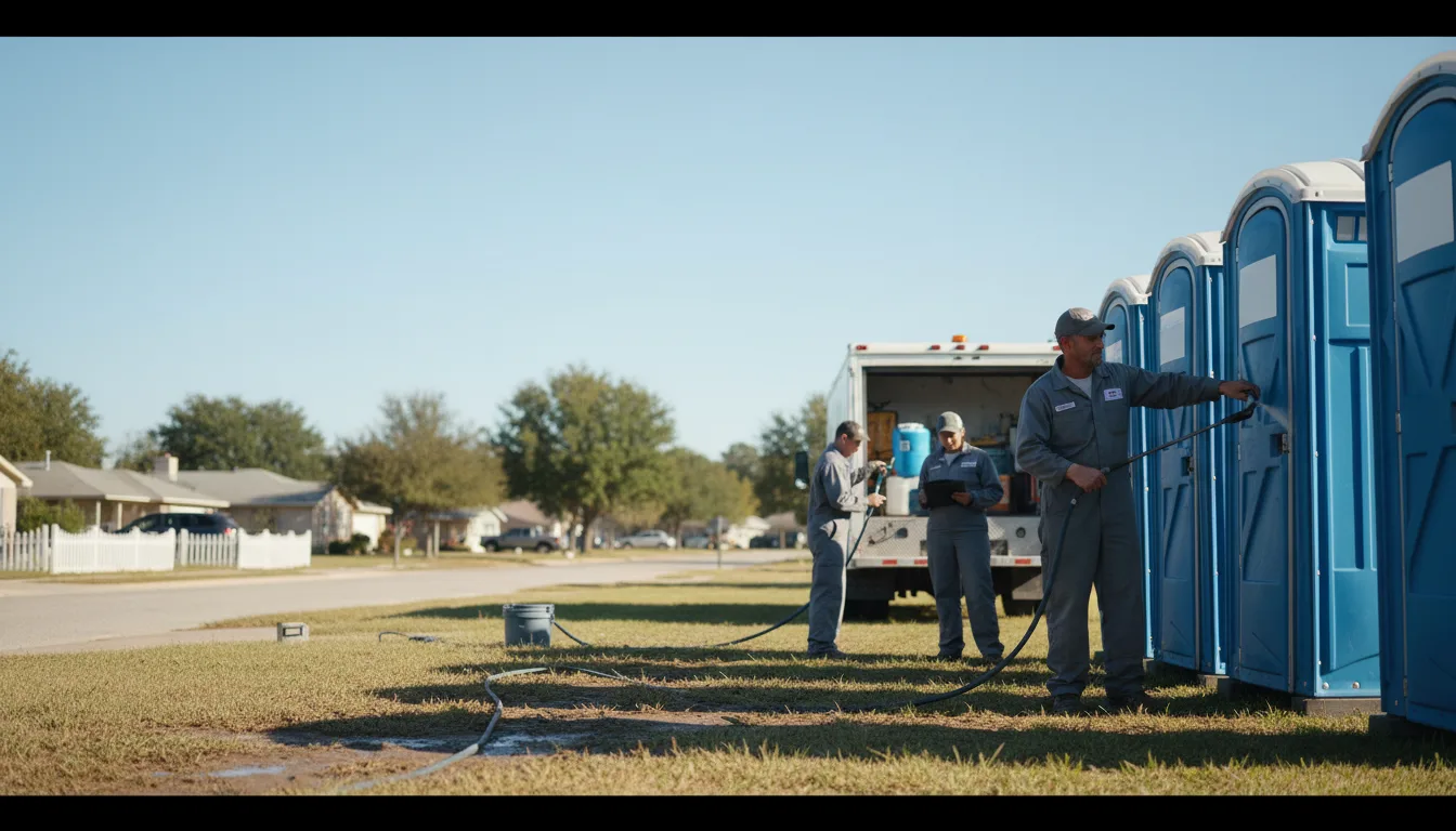 Long-Term Portable Toilet Rental in Waynesville, IL near me